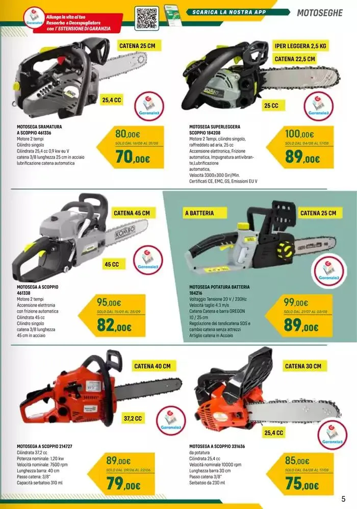 Giardinaggio 2025 da 25 aprile a 12 ottobre di 2025 - Pagina del volantino 5