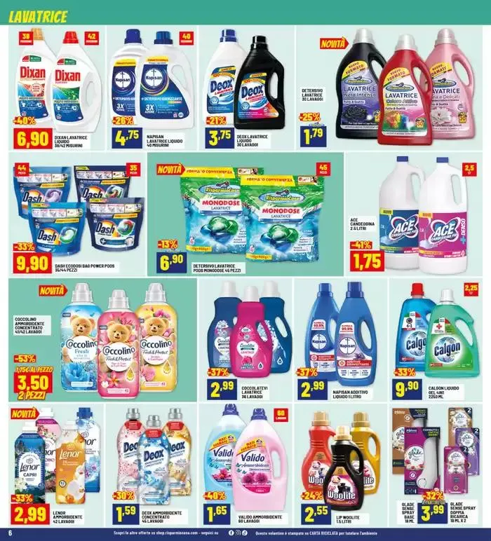 Sconti del 30% 40% 50% da 26 aprile a 10 maggio di 2025 - Pagina del volantino 6