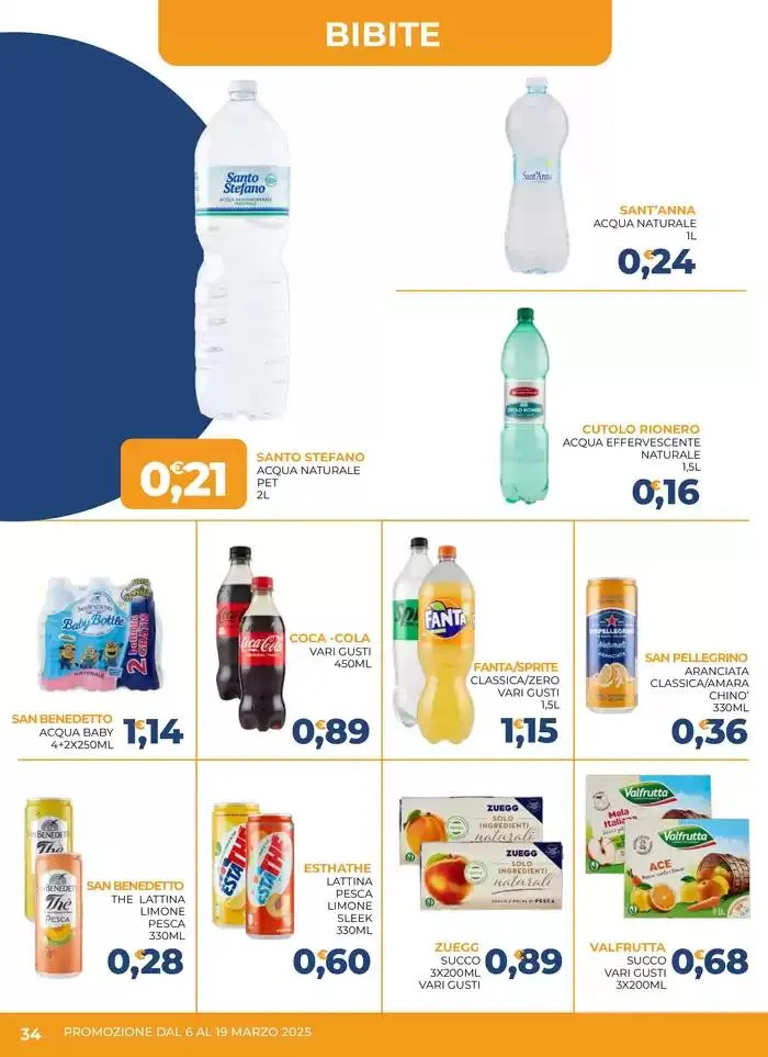 Promozione dal 6 al 19 marzo da 6 marzo a 19 marzo di 2025 - Pagina del volantino 34