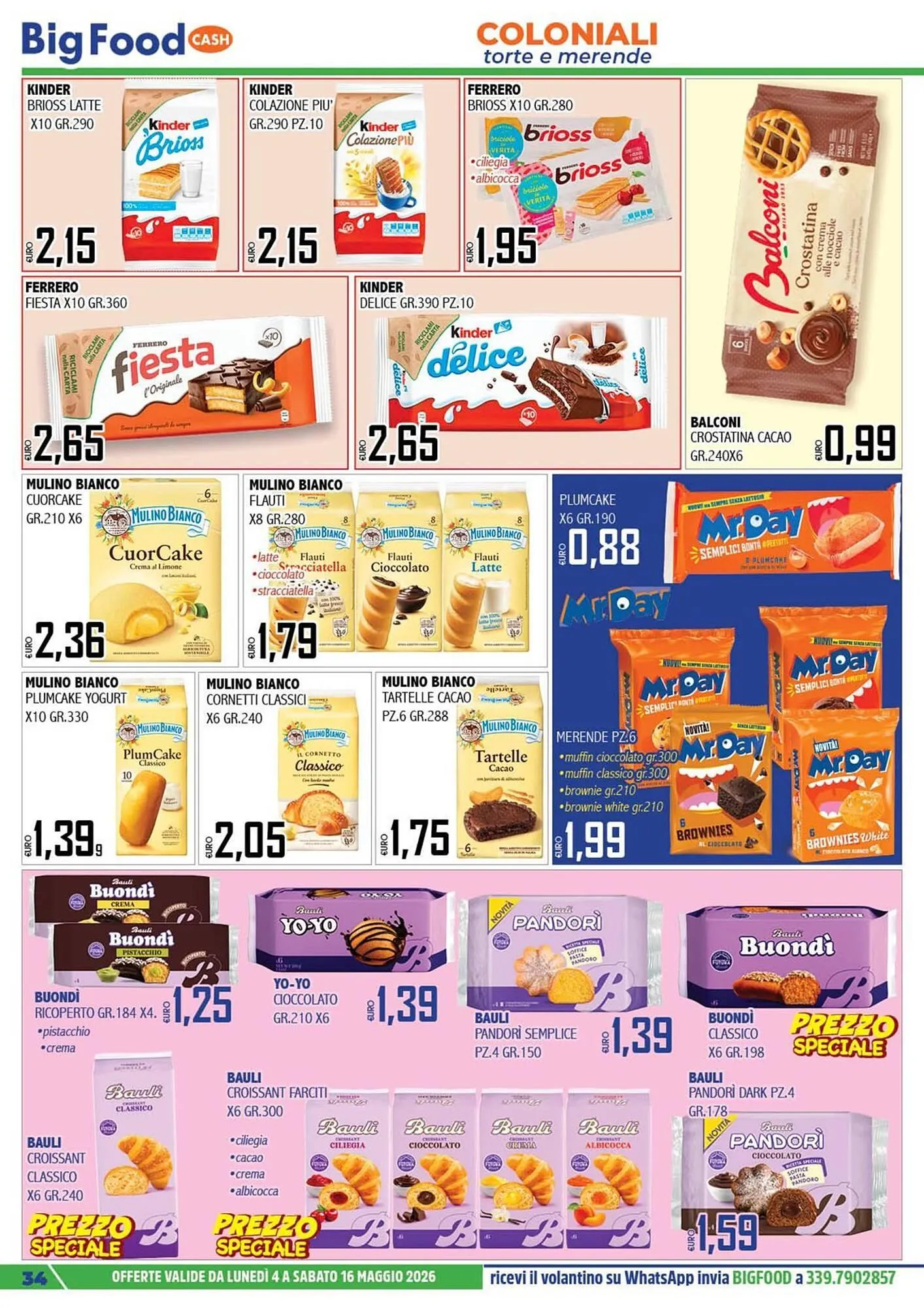 Volantino Big Food da 4 maggio a 16 maggio di 2026 - Pagina del volantino 34