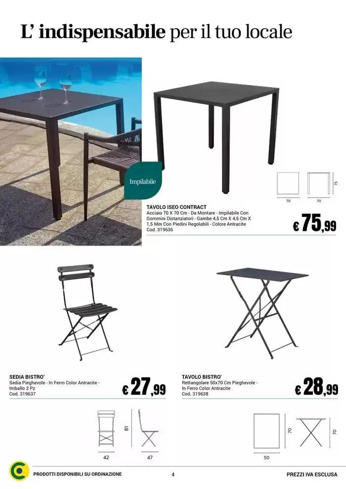 Centro Cash Dehor 2025 da 1 aprile a 30 giugno di 2025 - Pagina del volantino 4