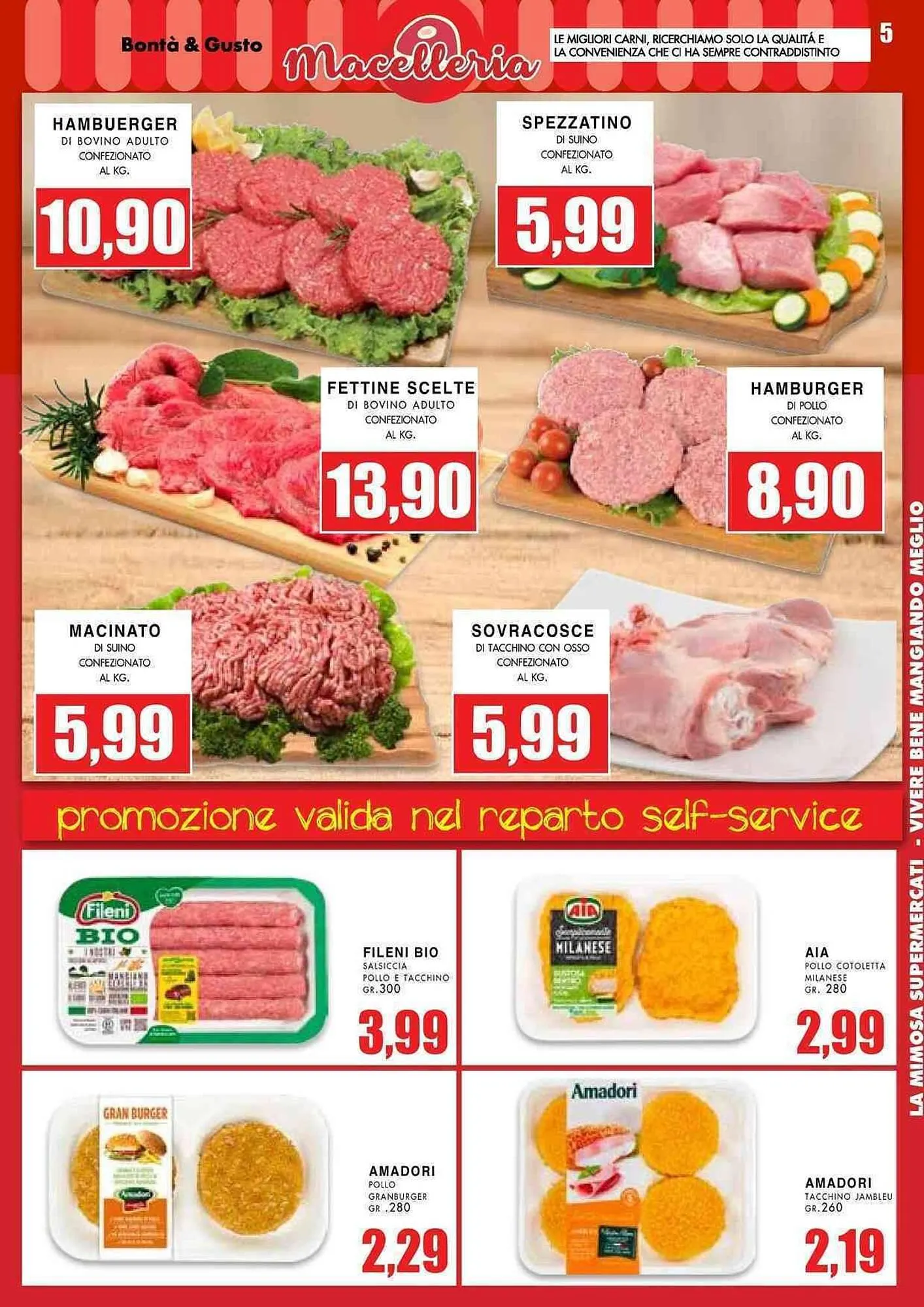 Volantino La Mimosa Supermercati da 16 giugno a 29 giugno di 2025 - Pagina del volantino 5