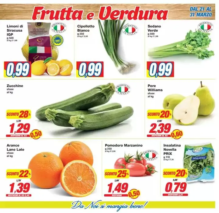 Tanti prodotti a 0.99 da 21 marzo a 31 marzo di 2025 - Pagina del volantino 3