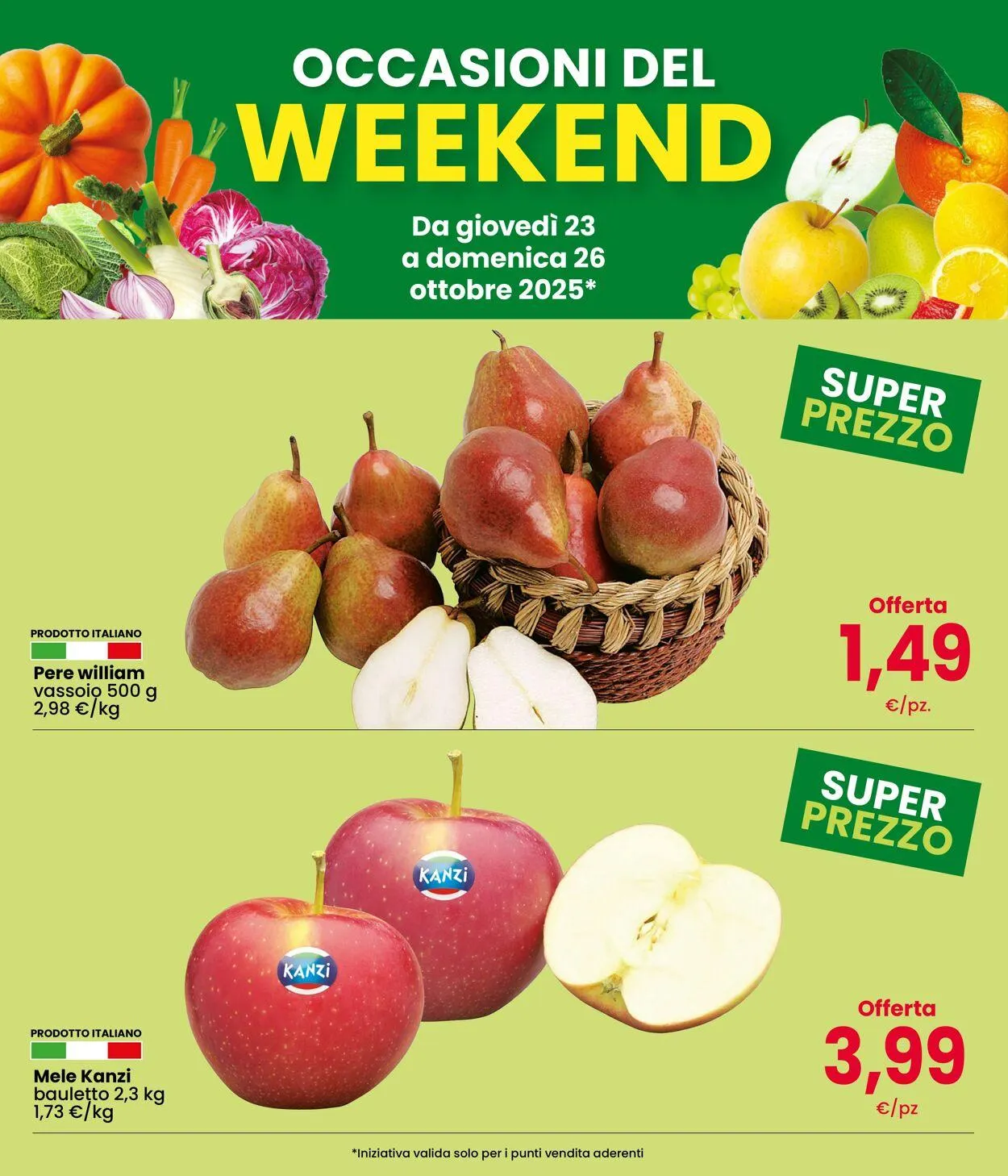 Eurospar Volantino attuale da 23 ottobre a 26 ottobre di 2025 - Pagina del volantino 2
