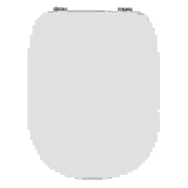 COPRIWATER TESI IN MDF VERNICIATO BIANCO CON CERNIERE IN METALLO CROMATO