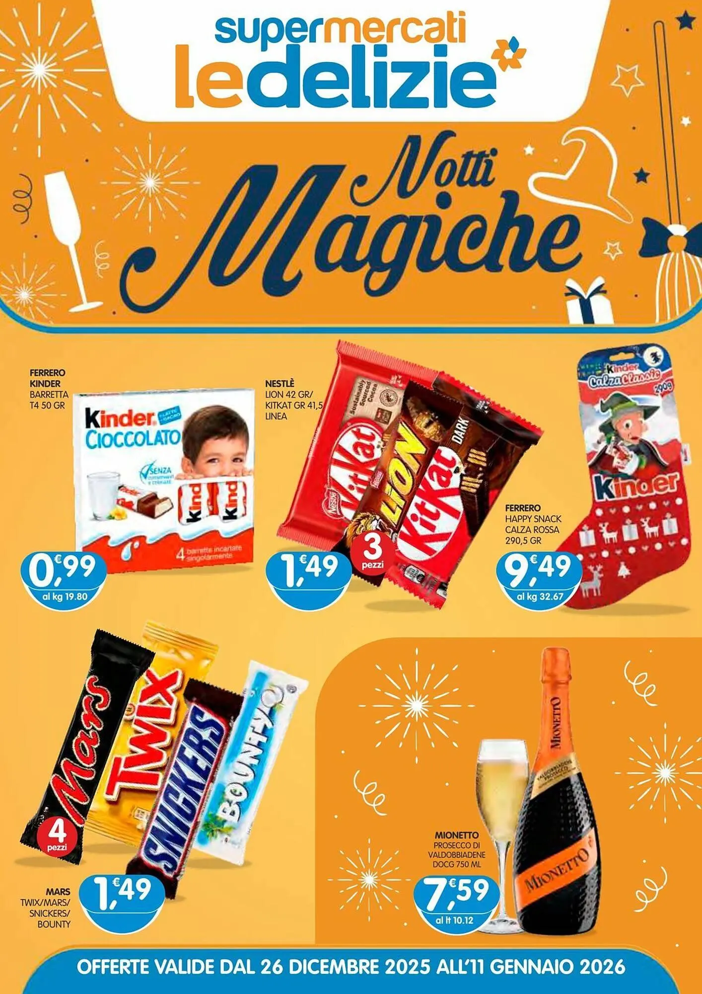 Volantino Le Delizie del Sud da 26 dicembre a 11 gennaio di 2026 - Pagina del volantino 1