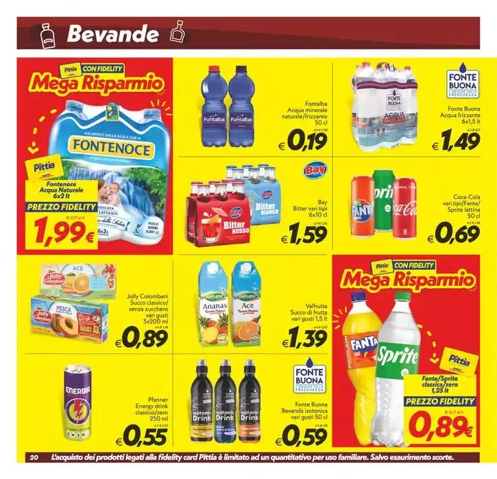 Mega risparmio da 2 maggio a 12 maggio di 2025 - Pagina del volantino 20