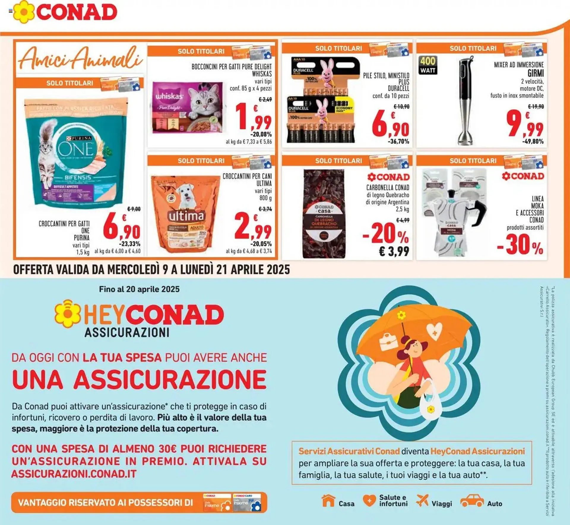 Volantino Conad da 9 aprile a 21 aprile di 2025 - Pagina del volantino 21