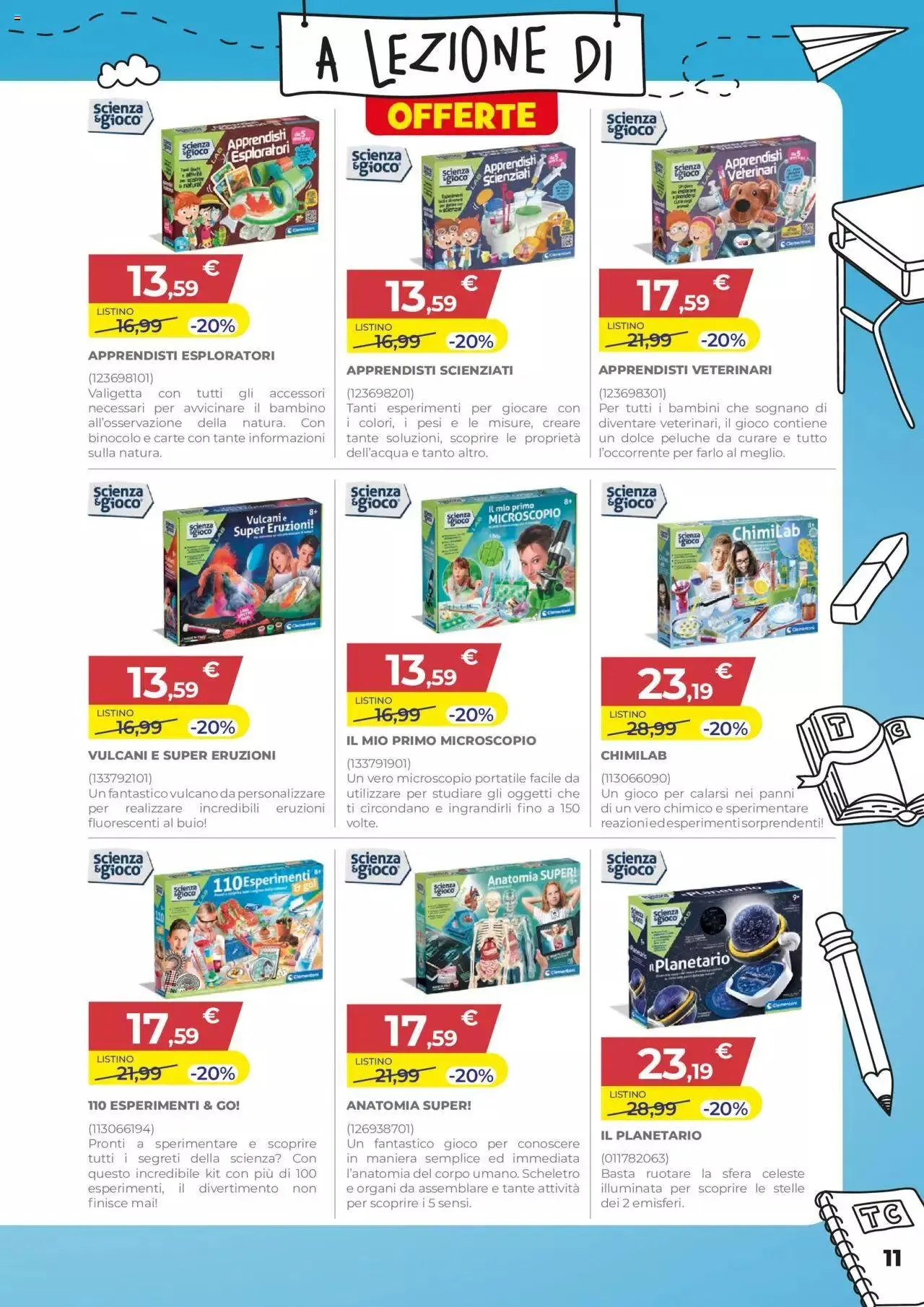 Volantino Toys Center da 31 agosto a 27 settembre di 2023 - Pagina del volantino 11