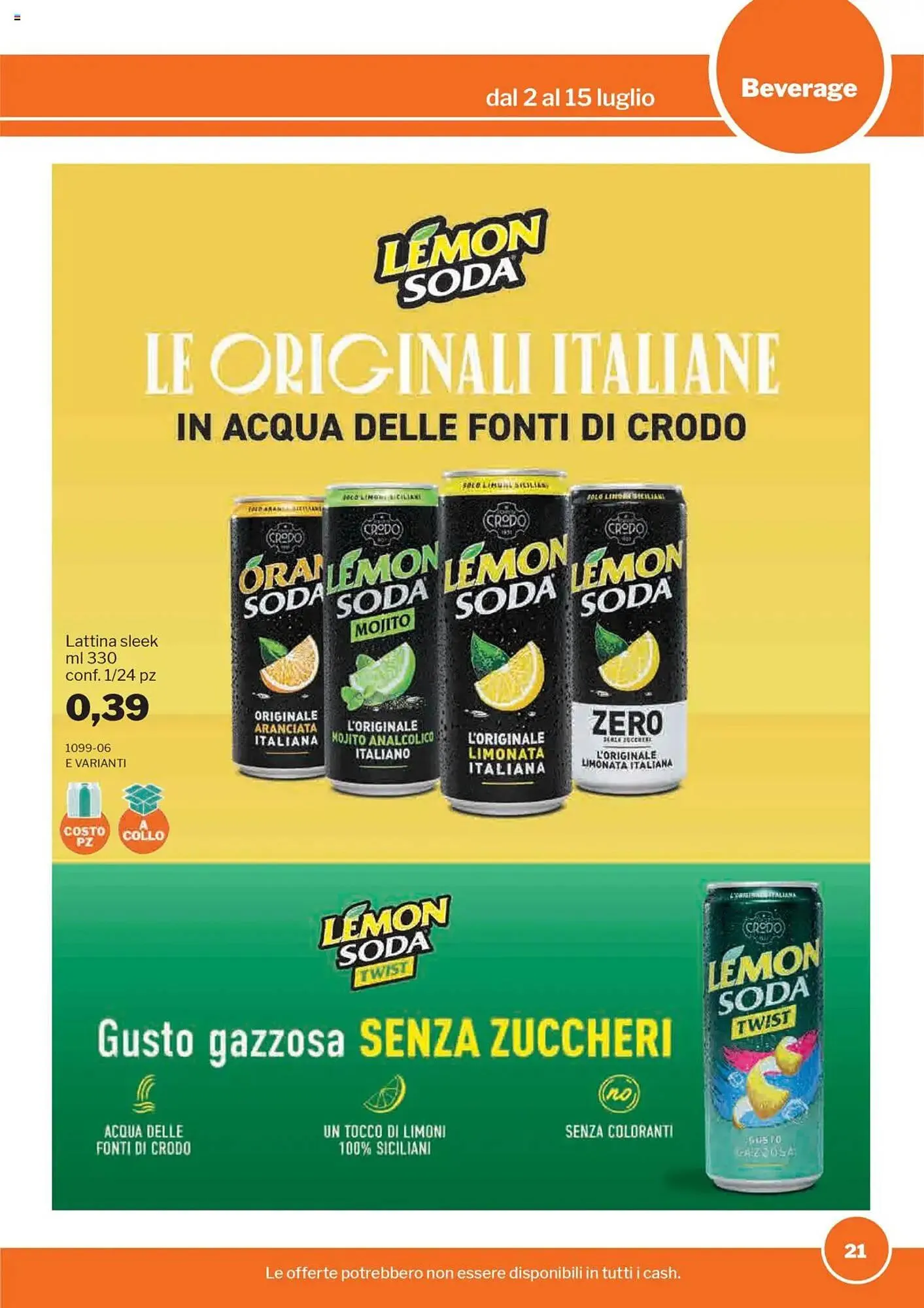 Volantino GrosMarket da 2 luglio a 15 luglio di 2025 - Pagina del volantino 21
