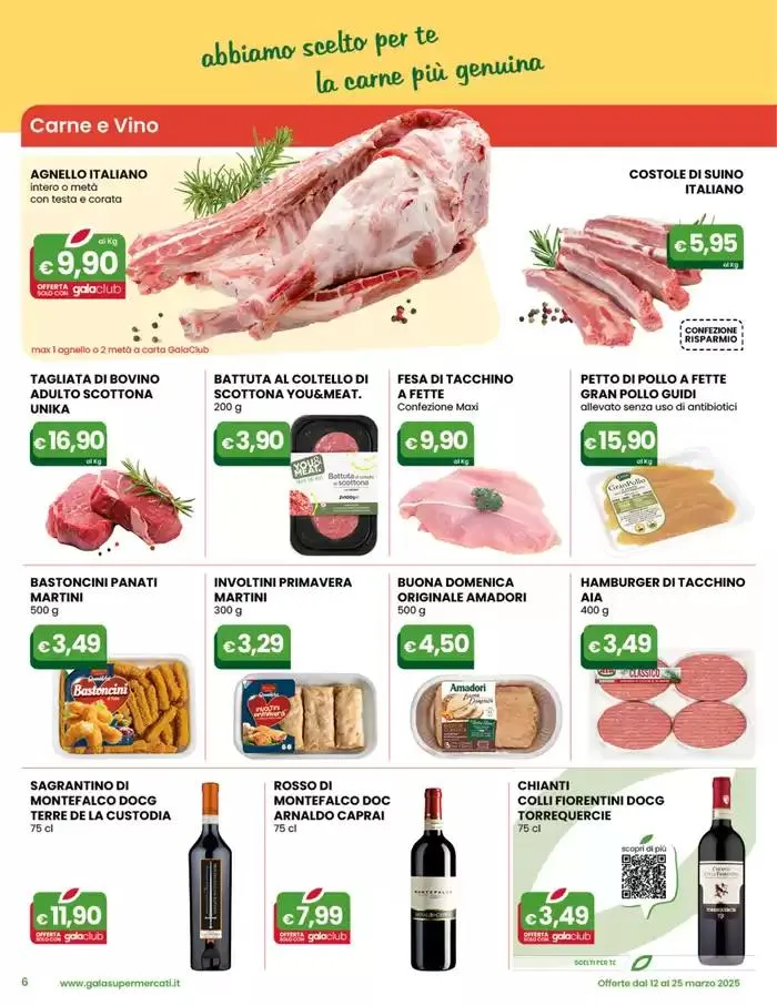 Offerte di Primavera da 12 marzo a 25 marzo di 2025 - Pagina del volantino 6