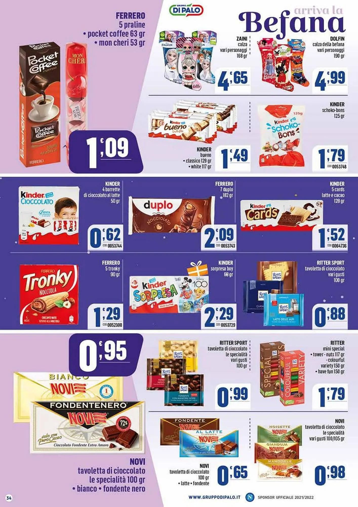 Volantino Gruppo di Palo da 4 gennaio a 17 gennaio di 2024 - Pagina del volantino 34