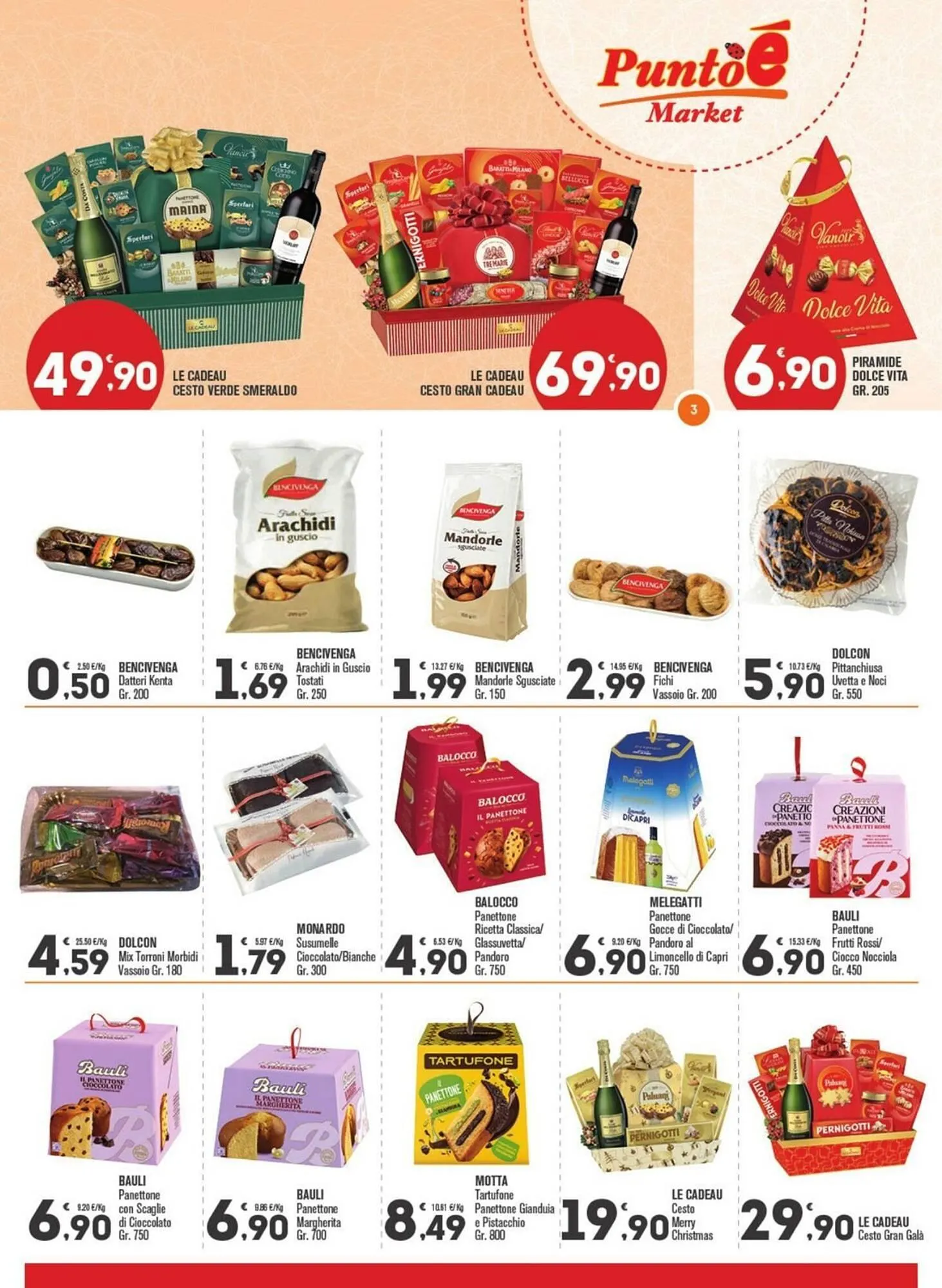 Volantino Punto é market da 8 dicembre a 21 dicembre di 2025 - Pagina del volantino 3