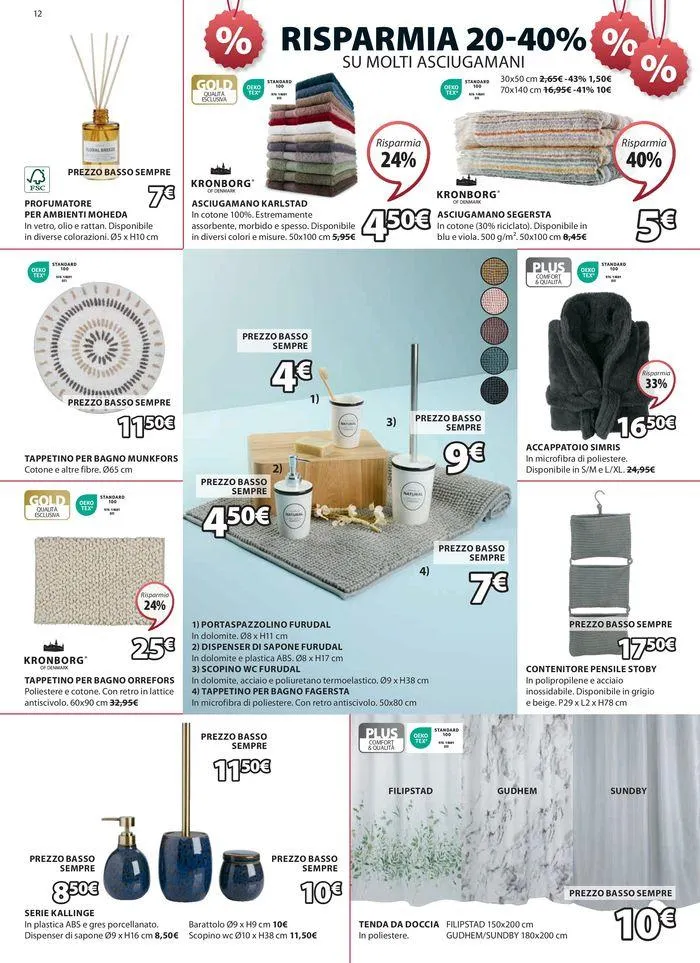 Saldi estivi da 25 luglio a 14 agosto di 2024 - Pagina del volantino 12