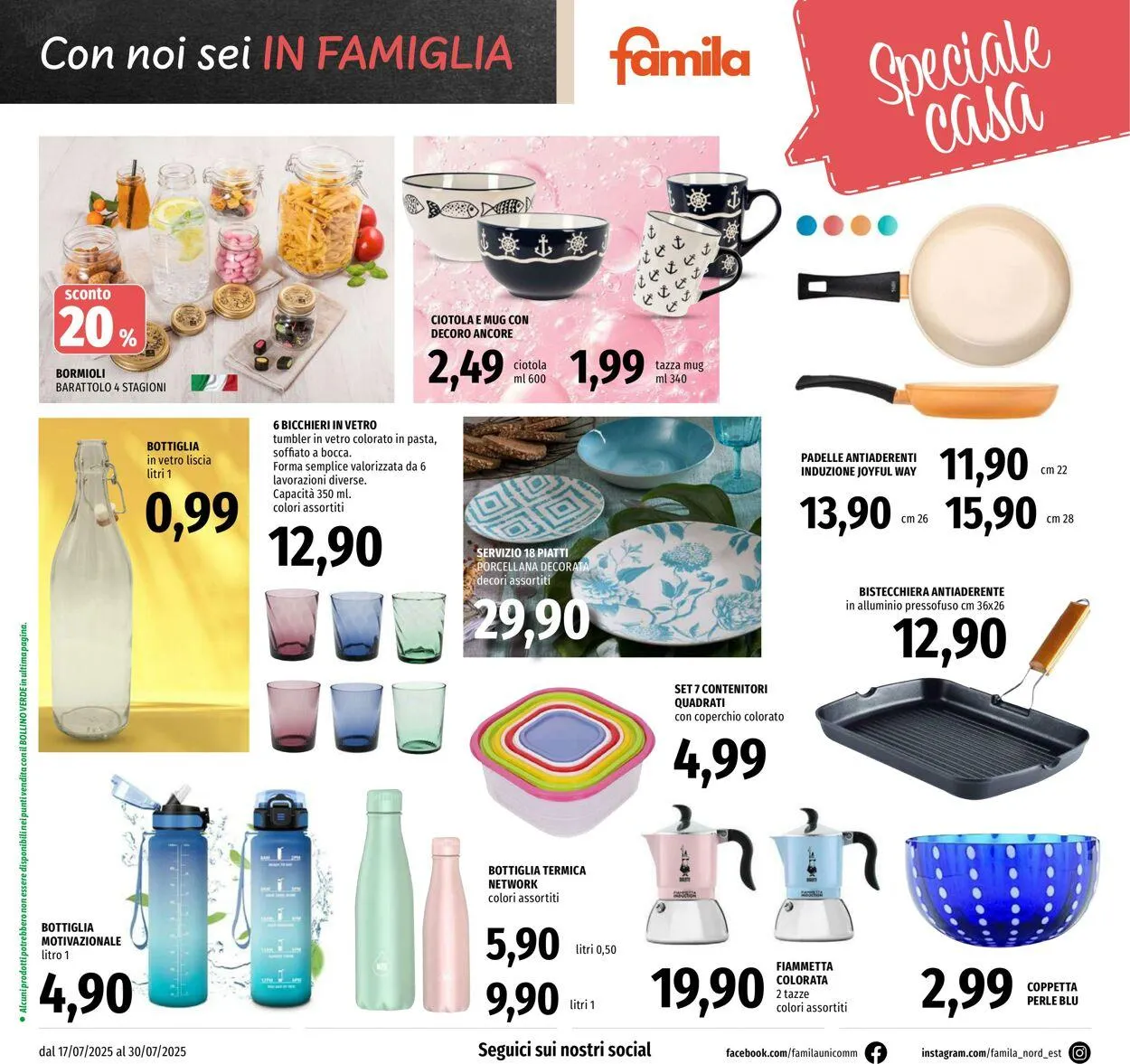 Famila Volantino attuale da 17 luglio a 30 luglio di 2025 - Pagina del volantino 24