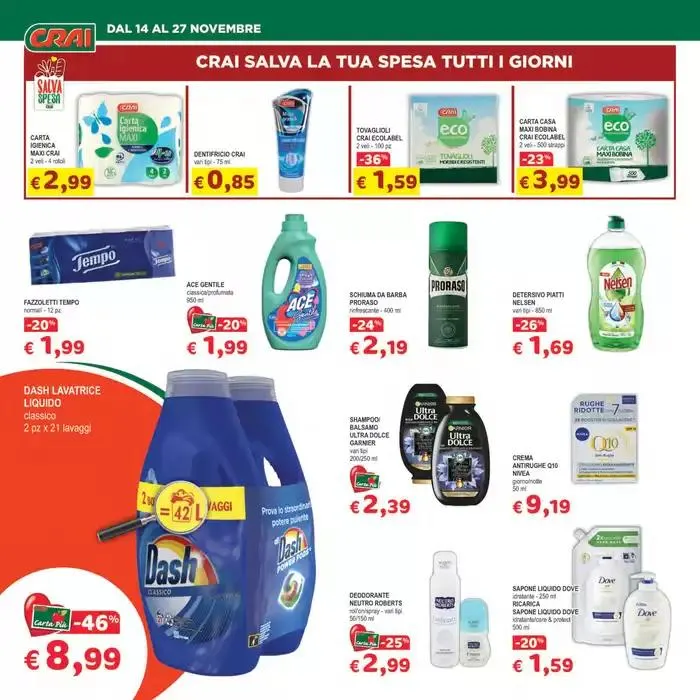 Spesa fantastica da 14 novembre a 27 novembre di 2024 - Pagina del volantino 14