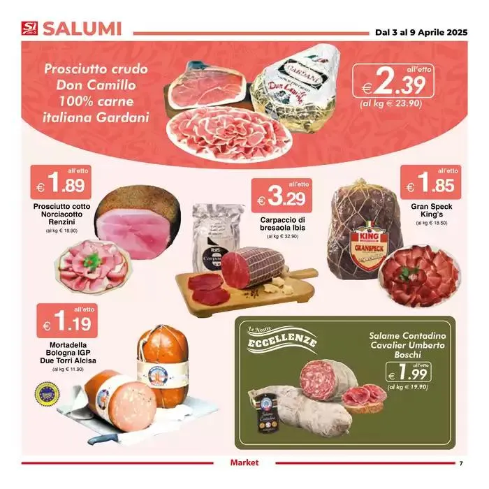 Sotto Prezzo da 3 aprile a 9 aprile di 2025 - Pagina del volantino 7