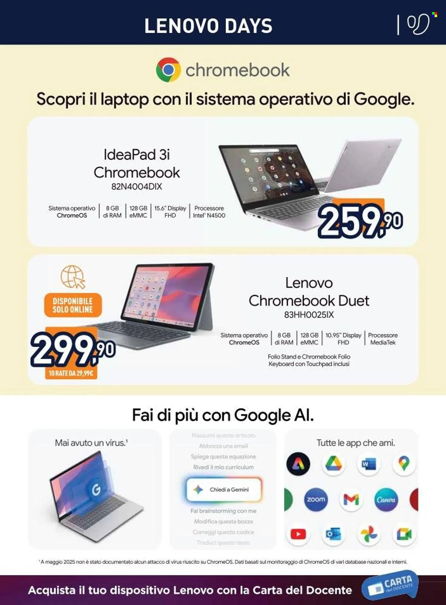 Volantino Unieuro da 30 aprile a 14 maggio di 2026 - Pagina del volantino 7