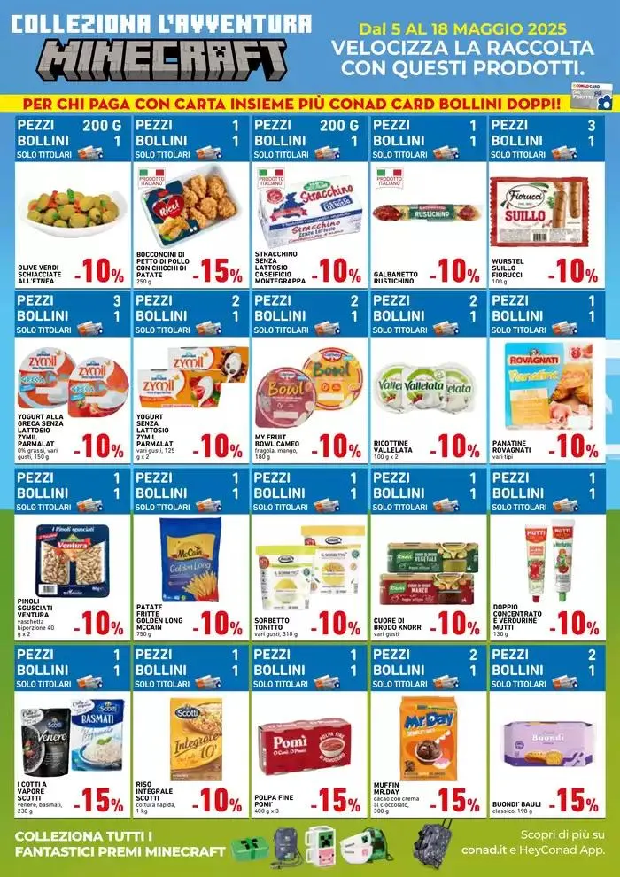 Velocizza la raccolta con questi prodotti da 5 maggio a 18 maggio di 2025 - Pagina del volantino 1