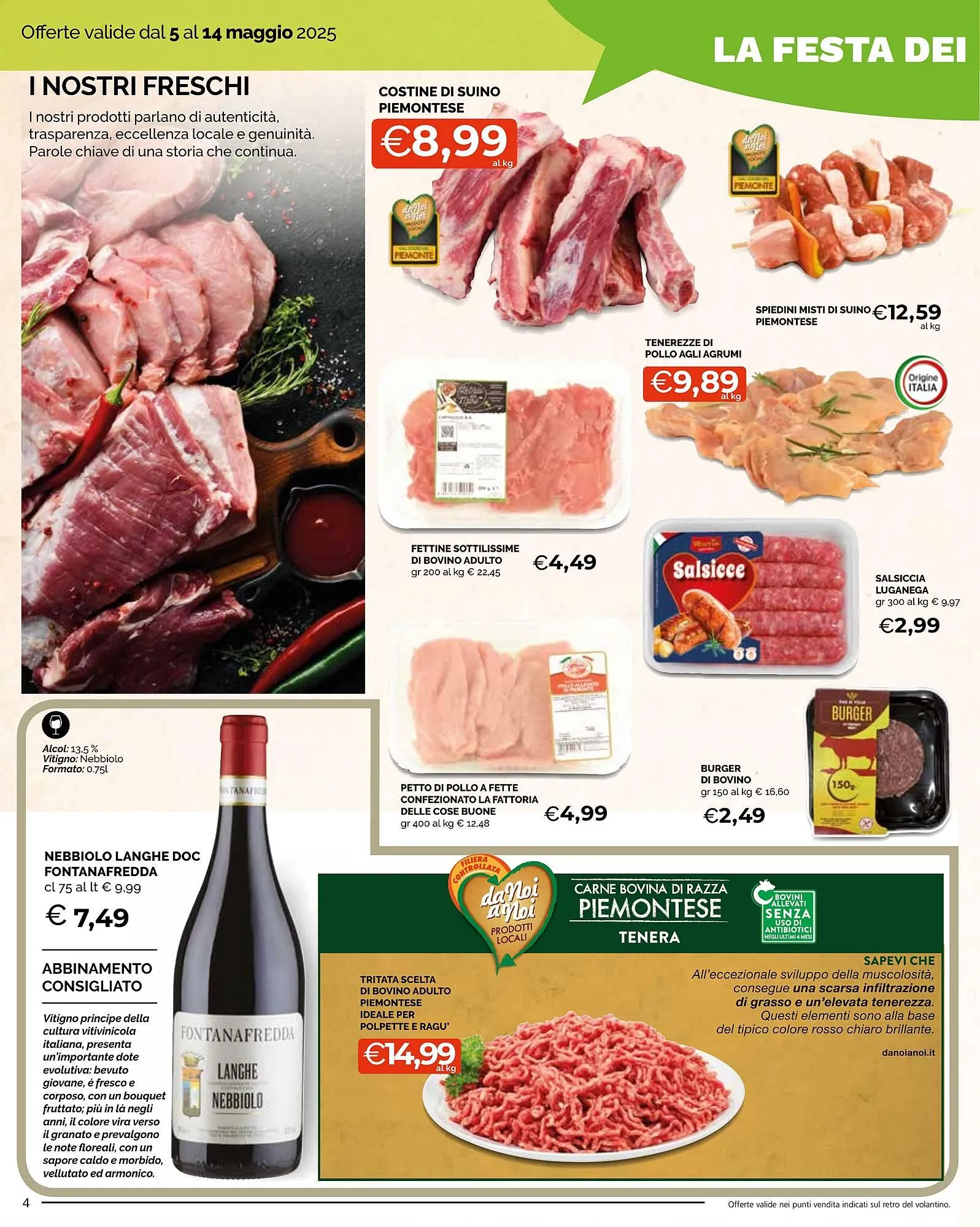 Volantino Mercatò Local da 5 maggio a 14 maggio di 2025 - Pagina del volantino 4