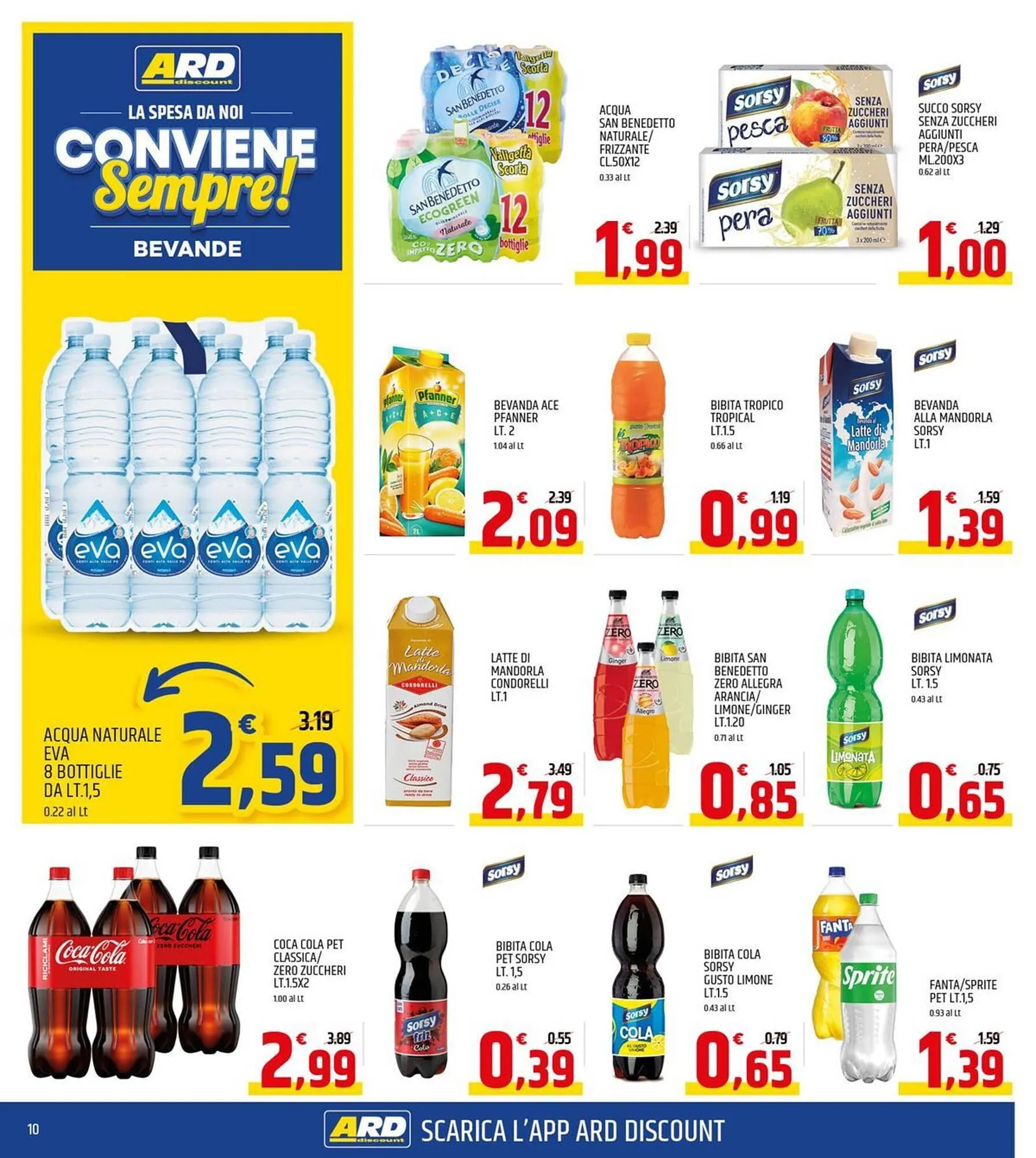 Volantino Ard Discount da 17 luglio a 27 luglio di 2025 - Pagina del volantino 10