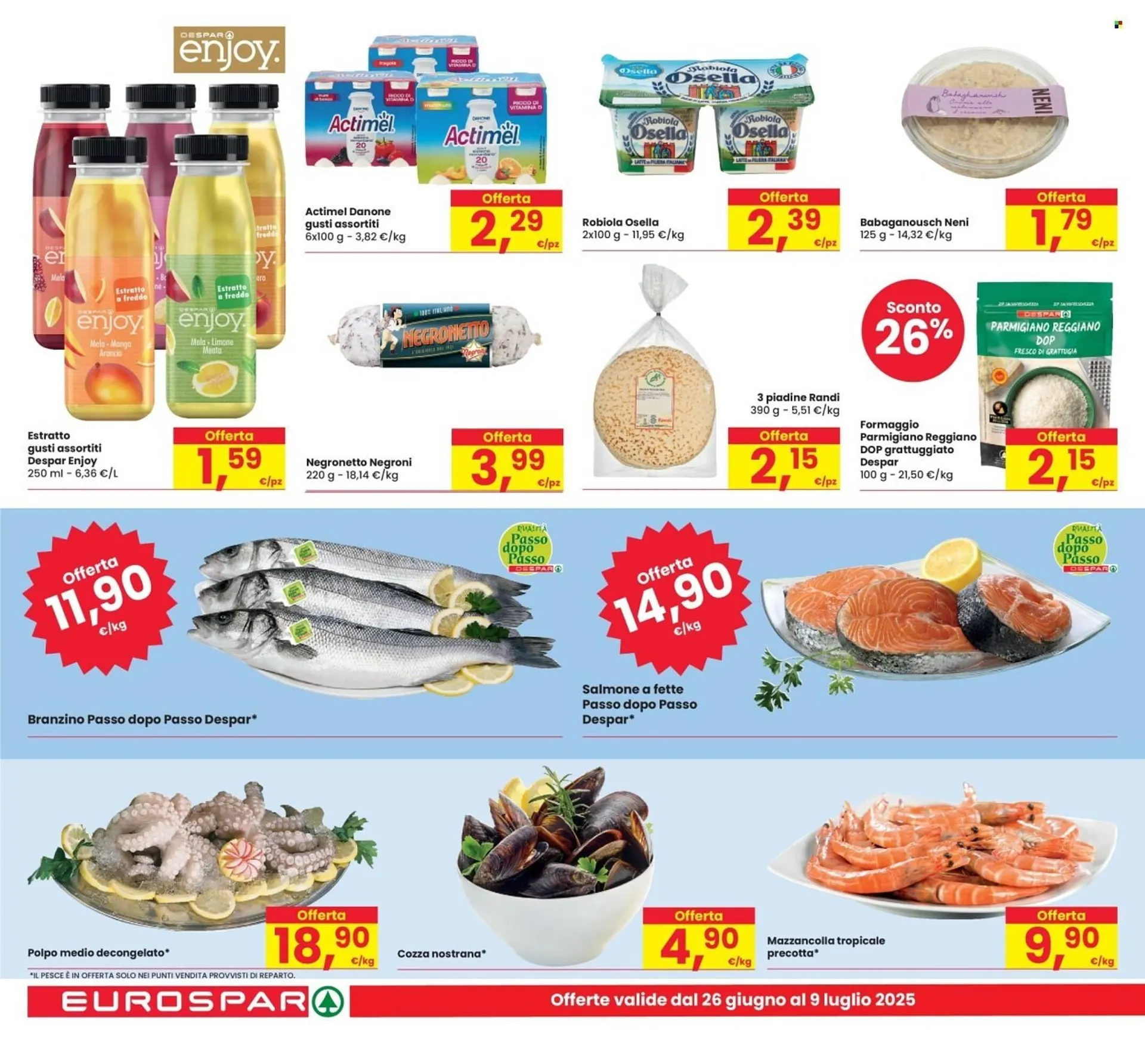 Volantino Eurospar da 26 giugno a 9 luglio di 2025 - Pagina del volantino 10