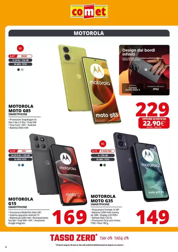 Speciale Telefonia da Comet! da 3 aprile a 16 aprile di 2025 - Pagina del volantino 4