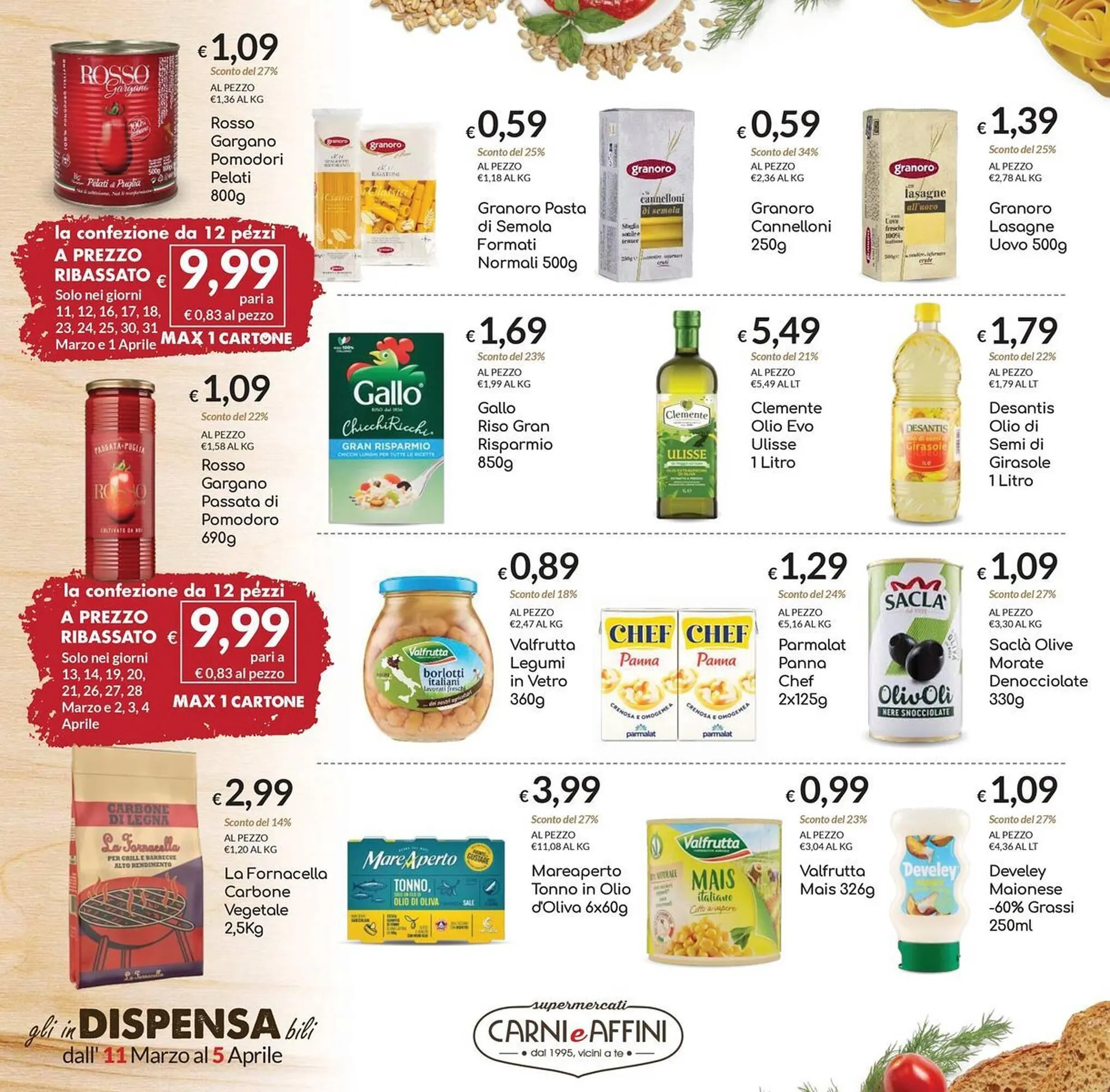 Volantino Carni e Affini Supermercati da 11 marzo a 5 aprile di 2026 - Pagina del volantino 6