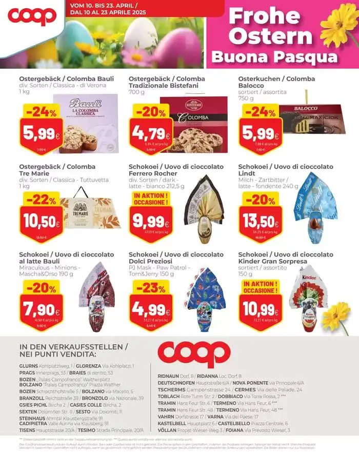 Super ostern-angebote da 10 aprile a 23 aprile di 2025 - Pagina del volantino 8