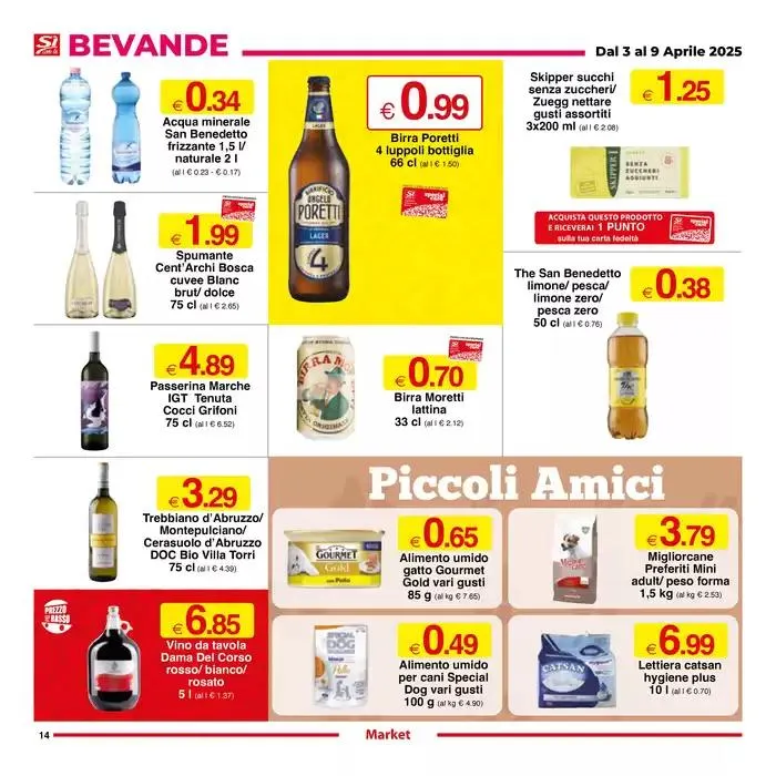 Sotto Prezzo da 3 aprile a 9 aprile di 2025 - Pagina del volantino 14