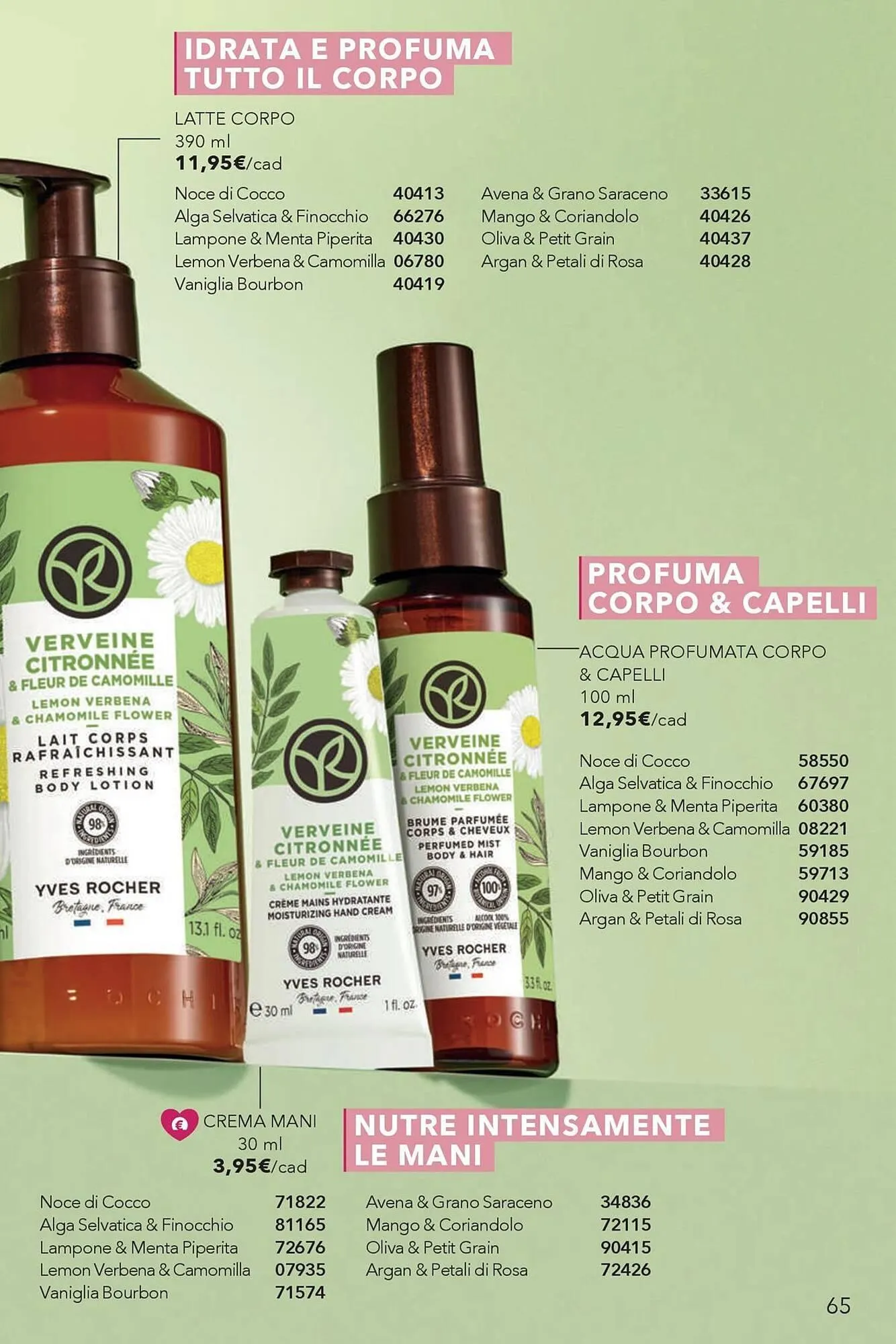Catalogo Yves Rocher da 12 marzo a 1 aprile di 2026 - Pagina del volantino 65