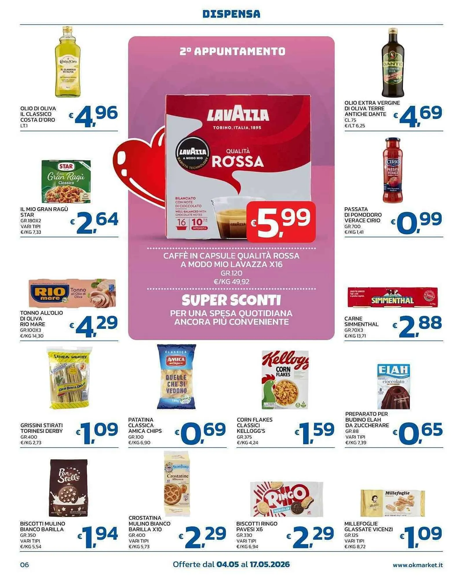 Volantino Ok Market da 4 maggio a 17 maggio di 2026 - Pagina del volantino 6