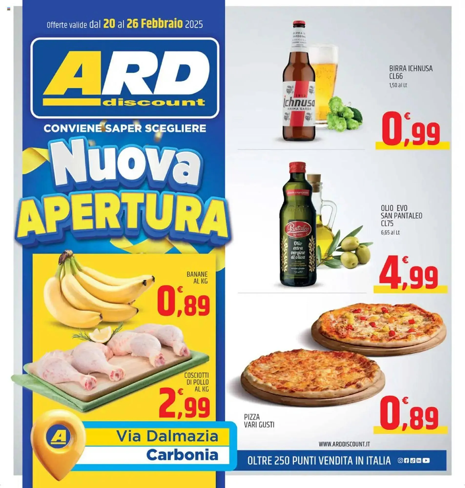 Volantino Ard Discount da 20 febbraio a 26 febbraio di 2025 - Pagina del volantino 1
