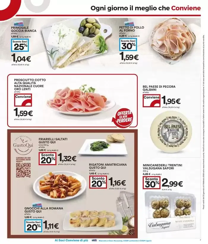 Sconti Fino al 40 % da 23 gennaio a 5 febbraio di 2025 - Pagina del volantino 7