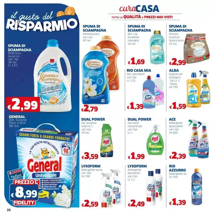 Il gusto del risparmio da 8 maggio a 21 maggio di 2025 - Pagina del volantino 20