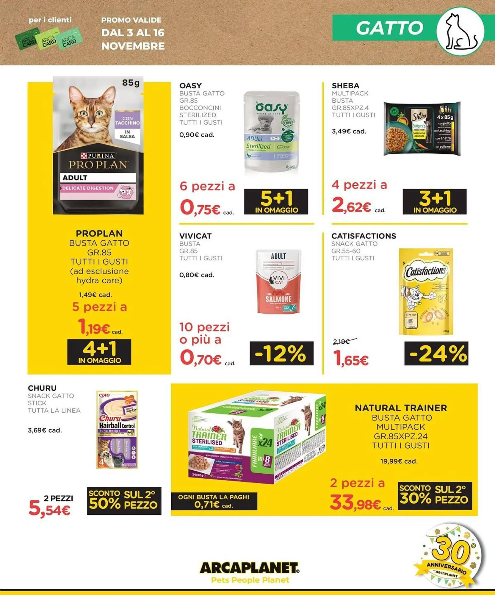 Volantino Arcaplanet da 10 novembre a 16 novembre di 2025 - Pagina del volantino 9