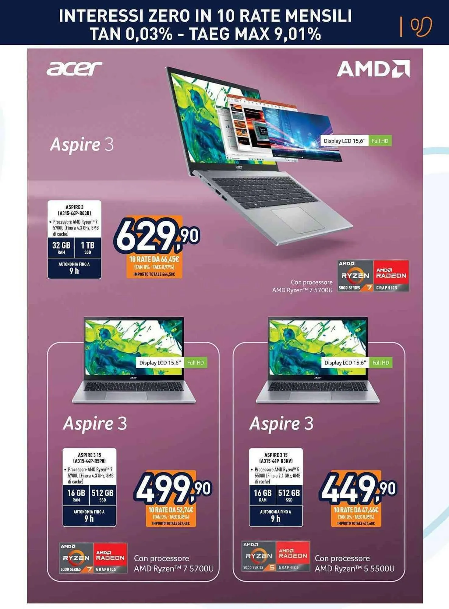 Volantino Unieuro da 4 aprile a 13 aprile di 2025 - Pagina del volantino 3