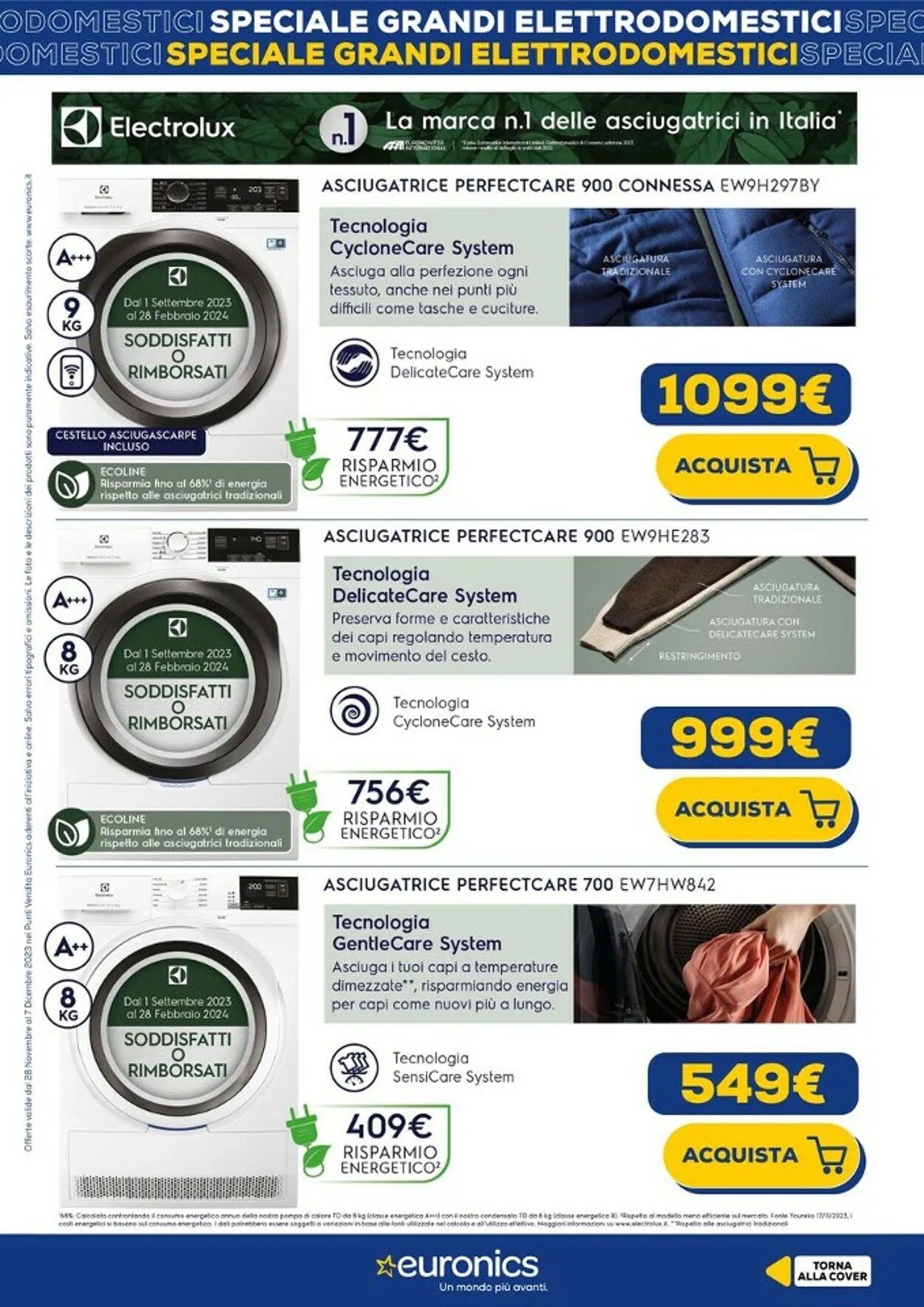 Euronics Volantino attuale da 28 novembre a 7 dicembre di 2023 - Pagina del volantino 20
