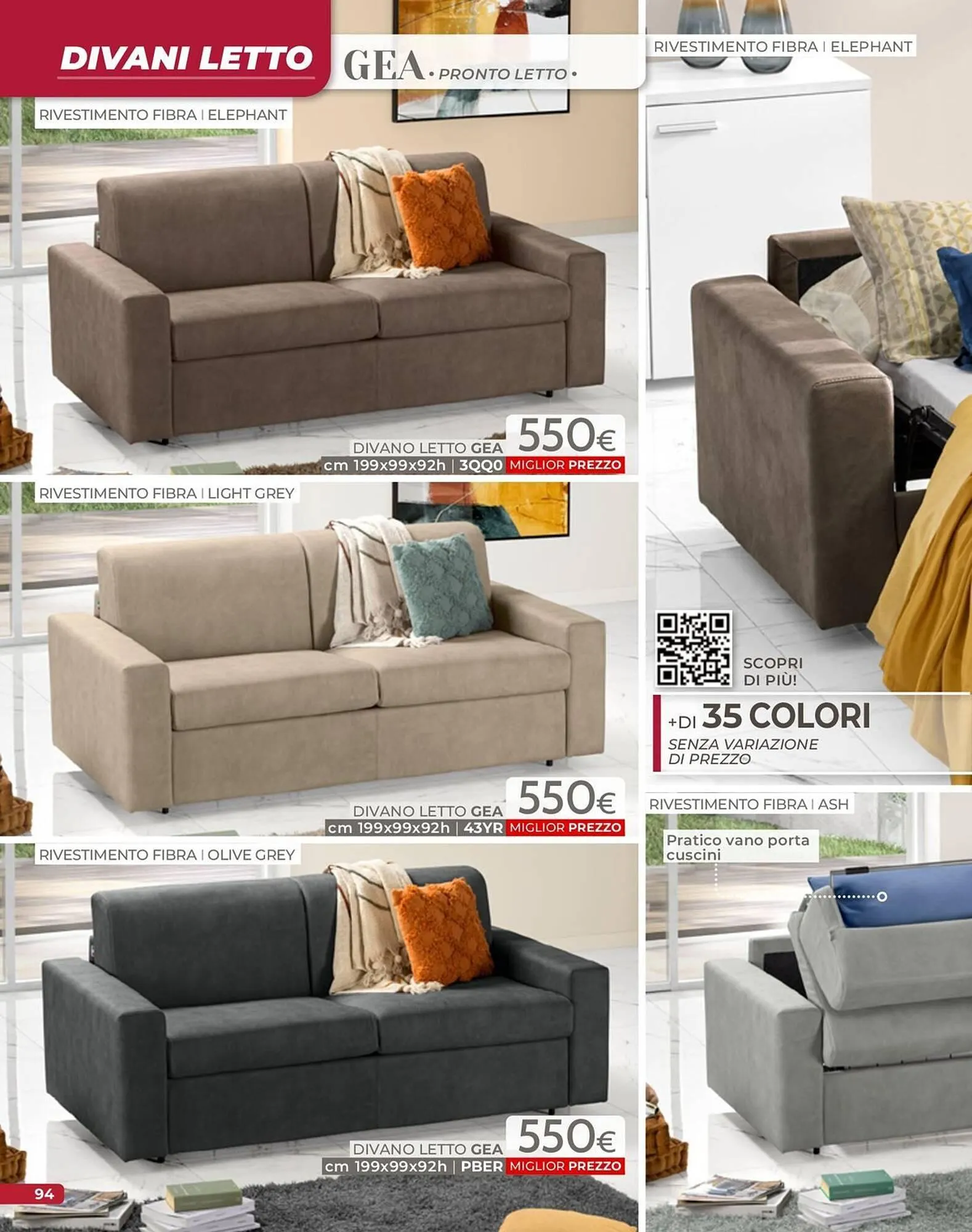 volantino Mondo Convenienza da 1 settembre a 31 dicembre di 2025 - Pagina del volantino 96