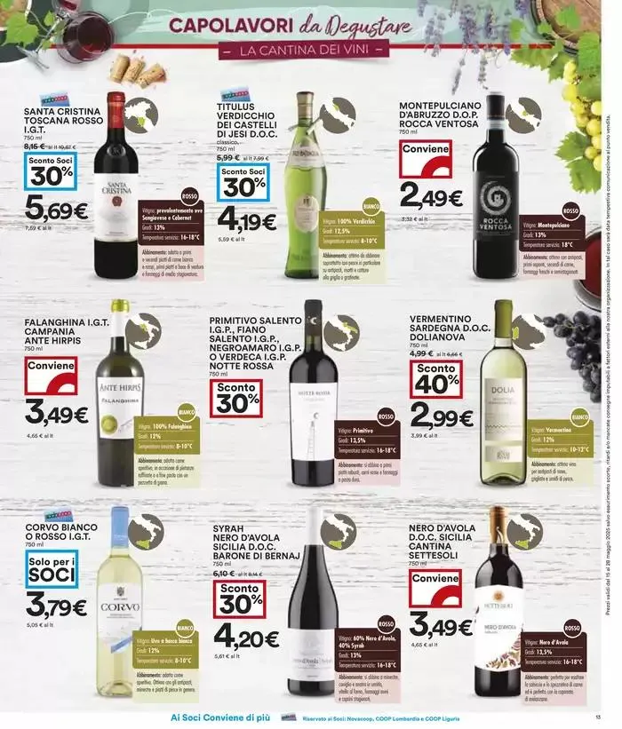 Offerte TOP da 15 maggio a 28 maggio di 2025 - Pagina del volantino 13