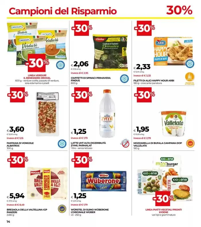 Dall’8 al 15 gennaio 2025 da 8 gennaio a 15 gennaio di 2025 - Pagina del volantino 14