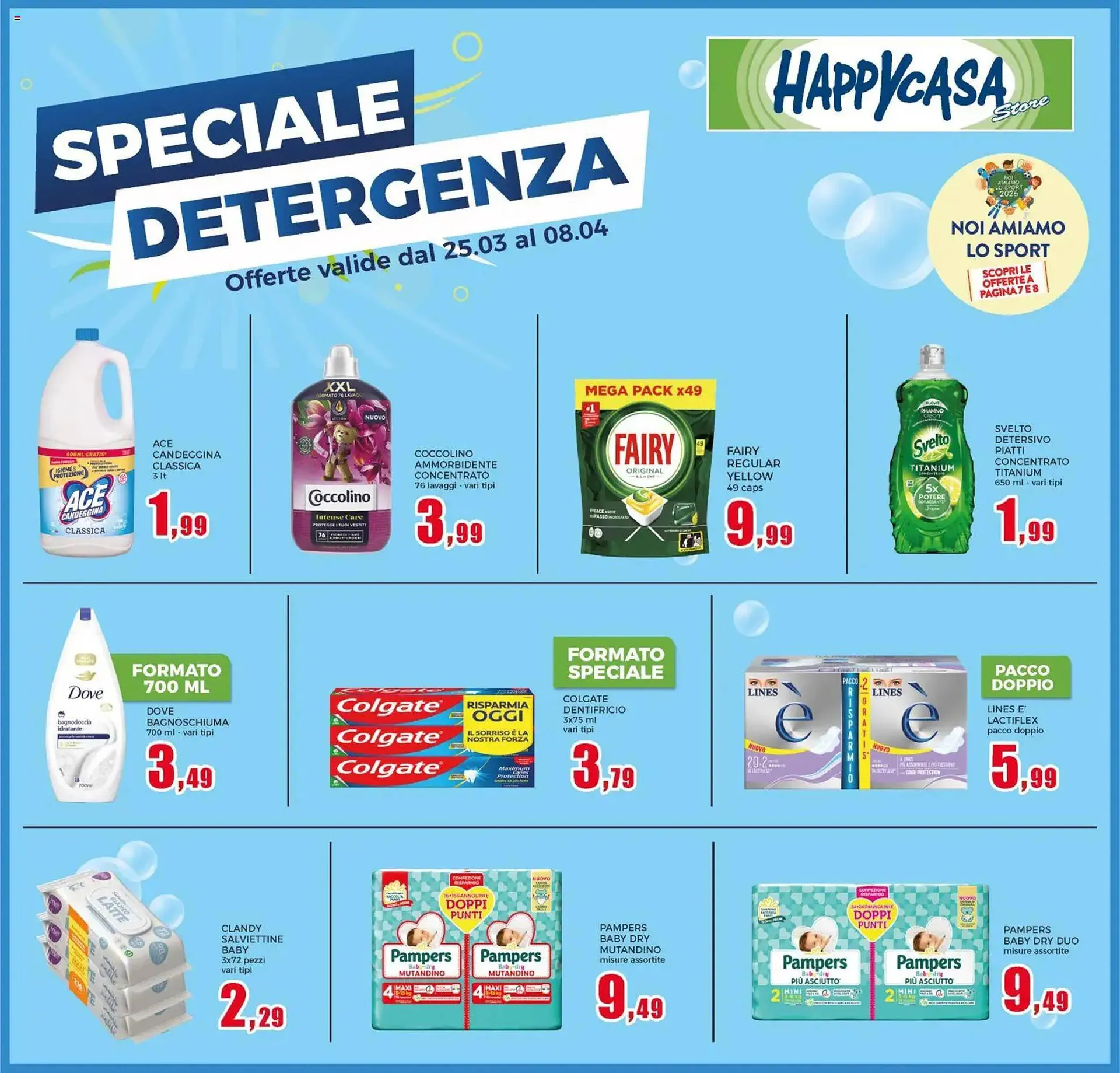 Volantino Happy Casa da 25 marzo a 8 aprile di 2026 - Pagina del volantino 25