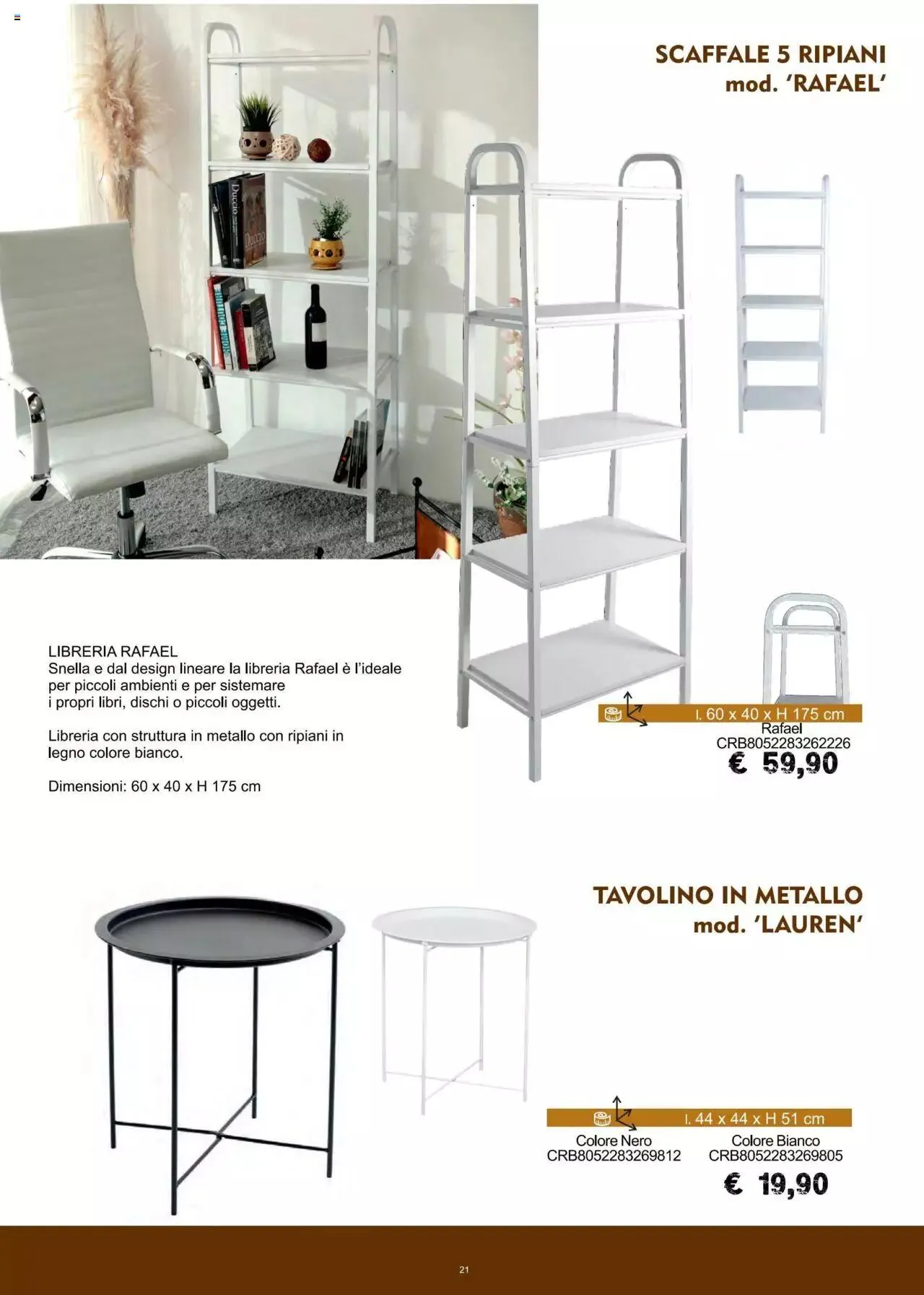 La Prealpina - Catalogo Mobili Etnici e industrial da 10 gennaio a 31 dicembre di 2024 - Pagina del volantino 21