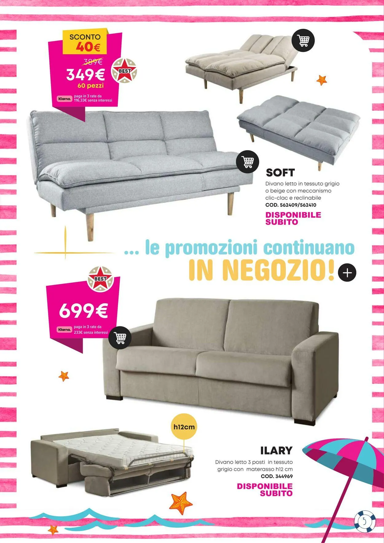 Conforama Volantino attuale da 13 giugno a 27 giugno di 2025 - Pagina del volantino 5