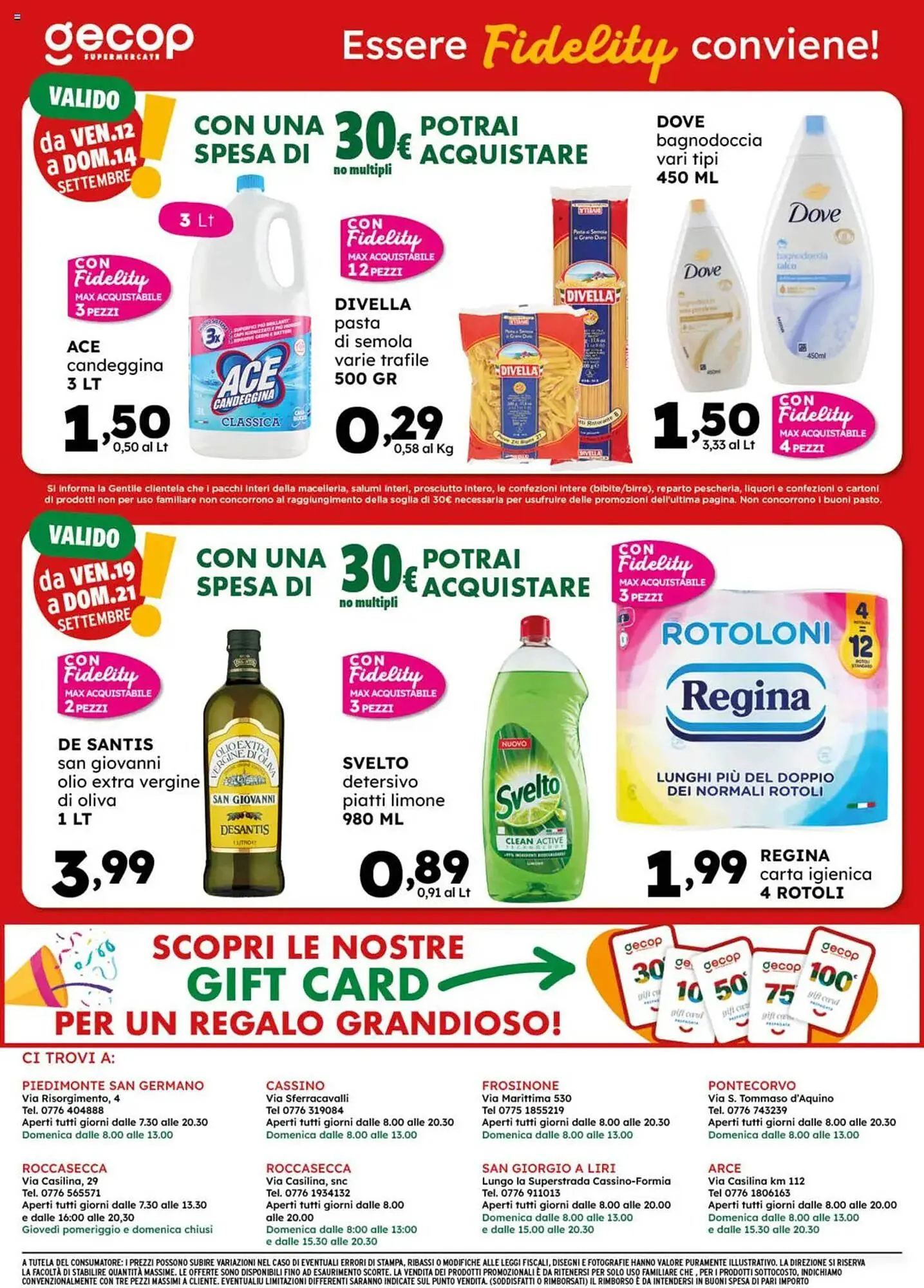 Volantino Gecop da 8 settembre a 21 settembre di 2025 - Pagina del volantino 20