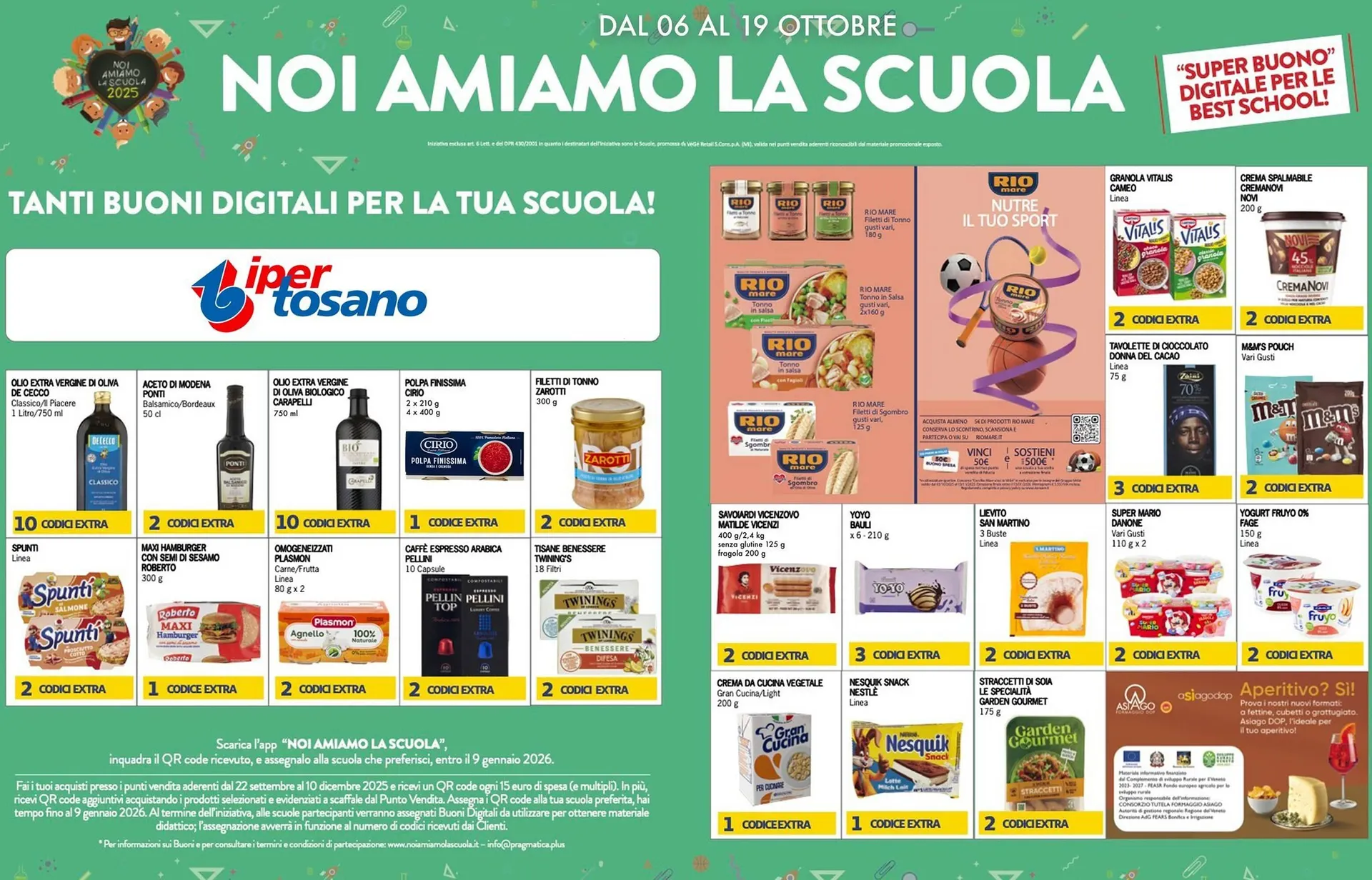 Volantino Iper Tosano da 6 ottobre a 19 ottobre di 2025 - Pagina del volantino 1