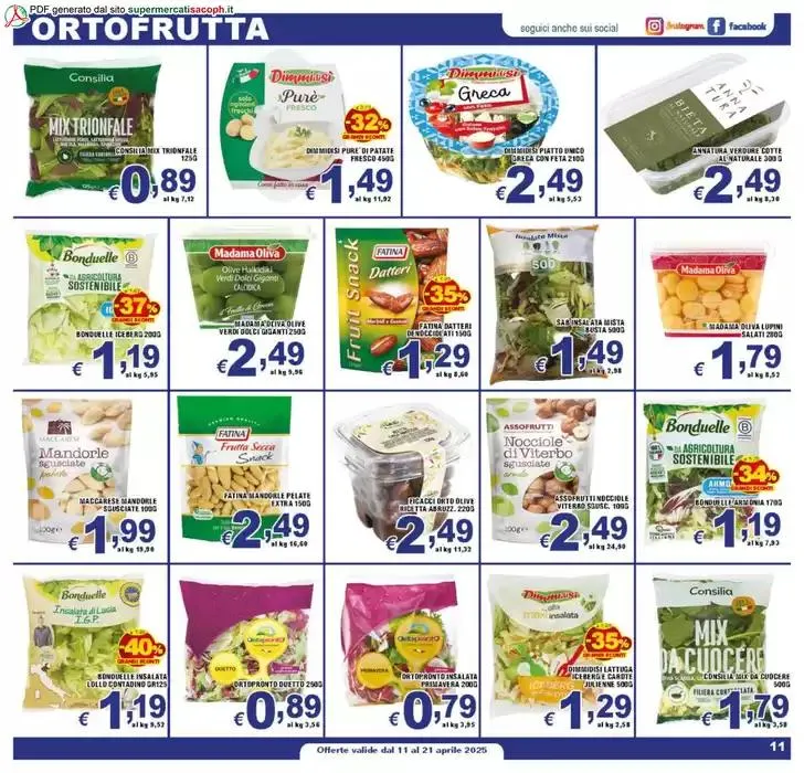 Buona Pasqua da 11 aprile a 21 aprile di 2025 - Pagina del volantino 11