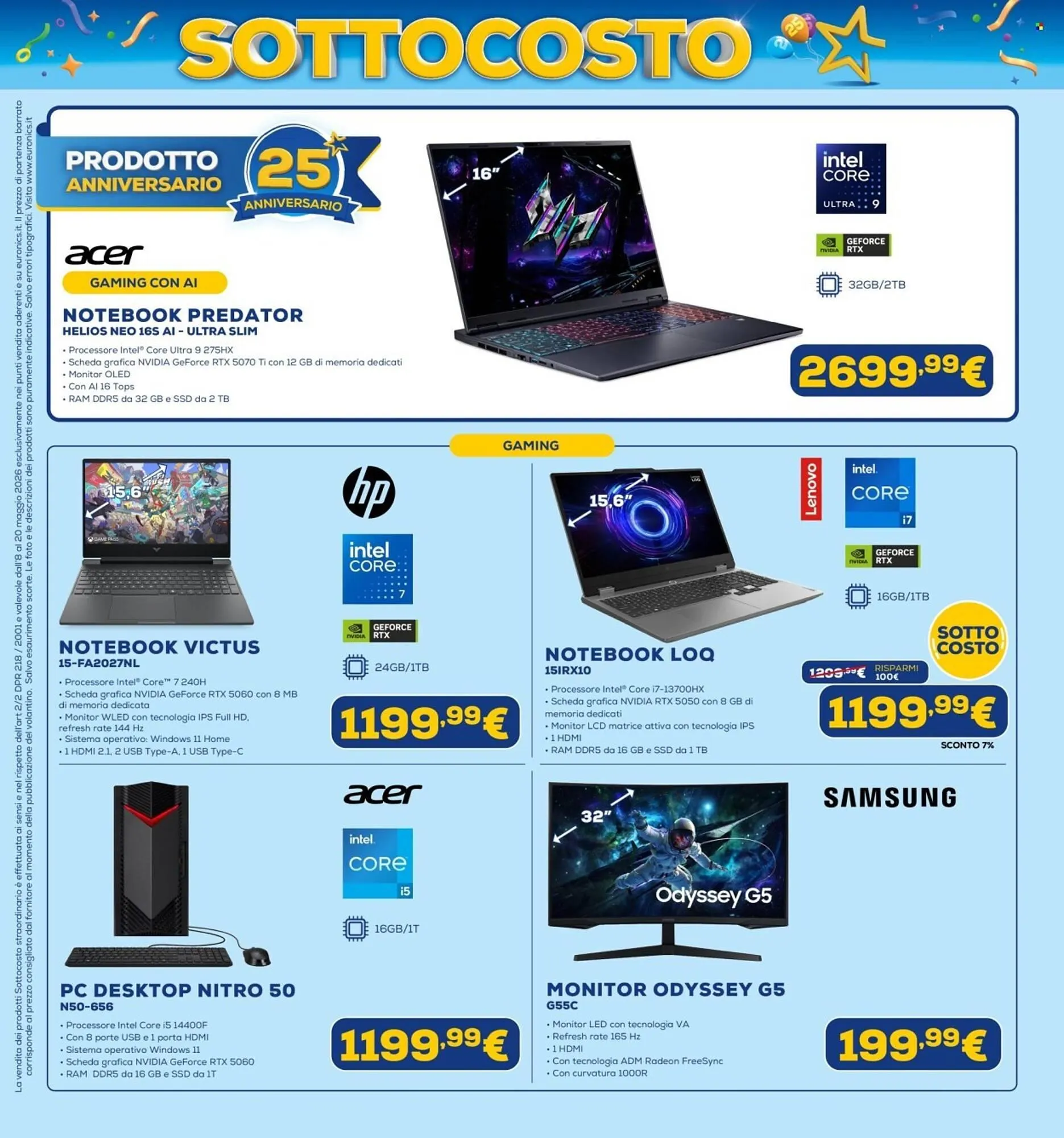 Volantino Euronics da 8 maggio a 20 maggio di 2026 - Pagina del volantino 16