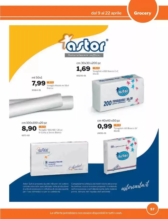 Promozioni da 9 aprile a 22 aprile di 2025 - Pagina del volantino 57