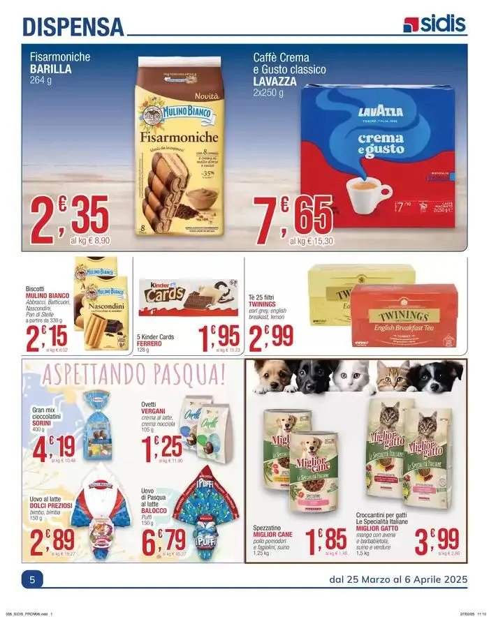 Il piacere di fare la spesa da 25 marzo a 6 aprile di 2025 - Pagina del volantino 5